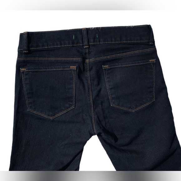 🌹SOLD🌹 J BRAND Dark Wash Love Story Flare Jeans in Jett - Picture 8 of 16